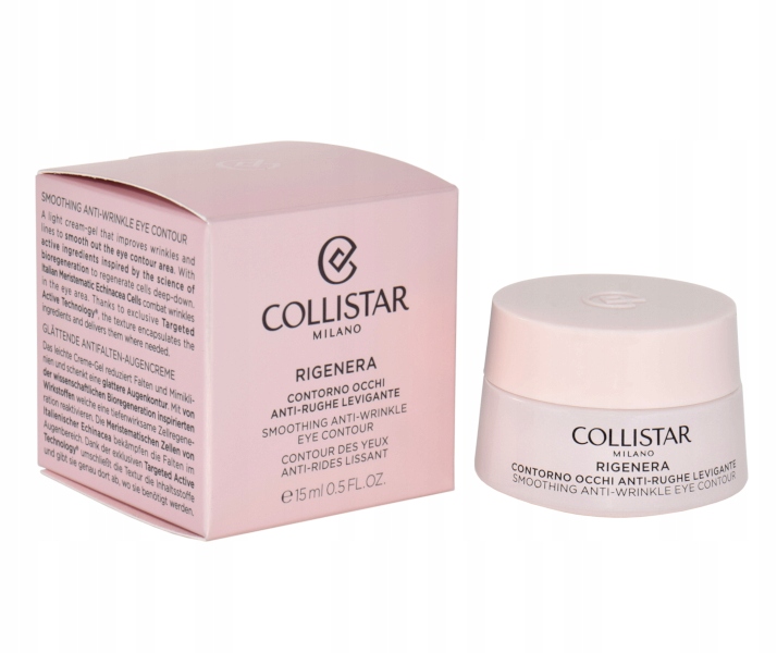 Collistar Rigeneria Vyhlazující oční krém proti vráskám 15 ml
