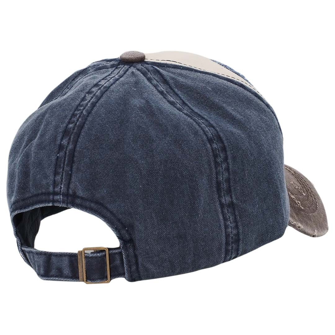 CZAPKA Z DASZKIEM MOTORS RACING TEAM BEŻ-GRANATOWA Marka inna