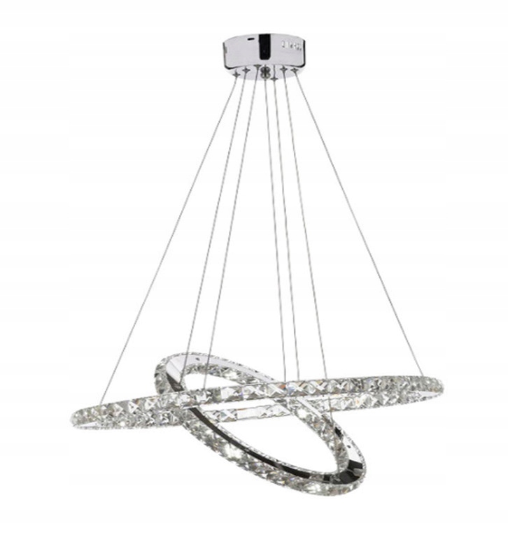 

Lampa wisząca Olivia żyrandol Led kryształki 36W