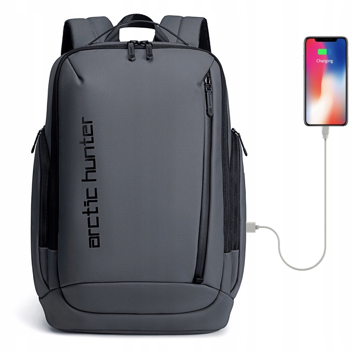 Plecak Arctic Hunter na laptopa 15,6 B00554 z USB