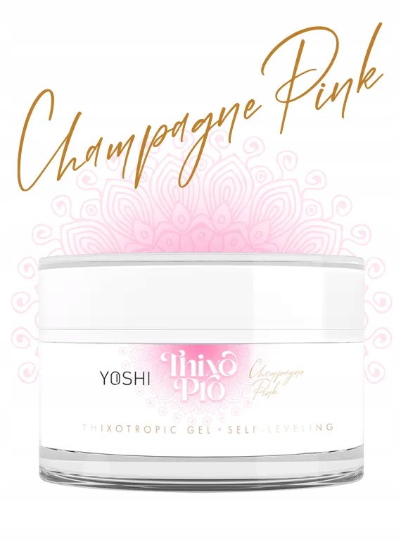 Yoshi Stavební gel Thixo Pro Gel Champagne Pink 50 ml