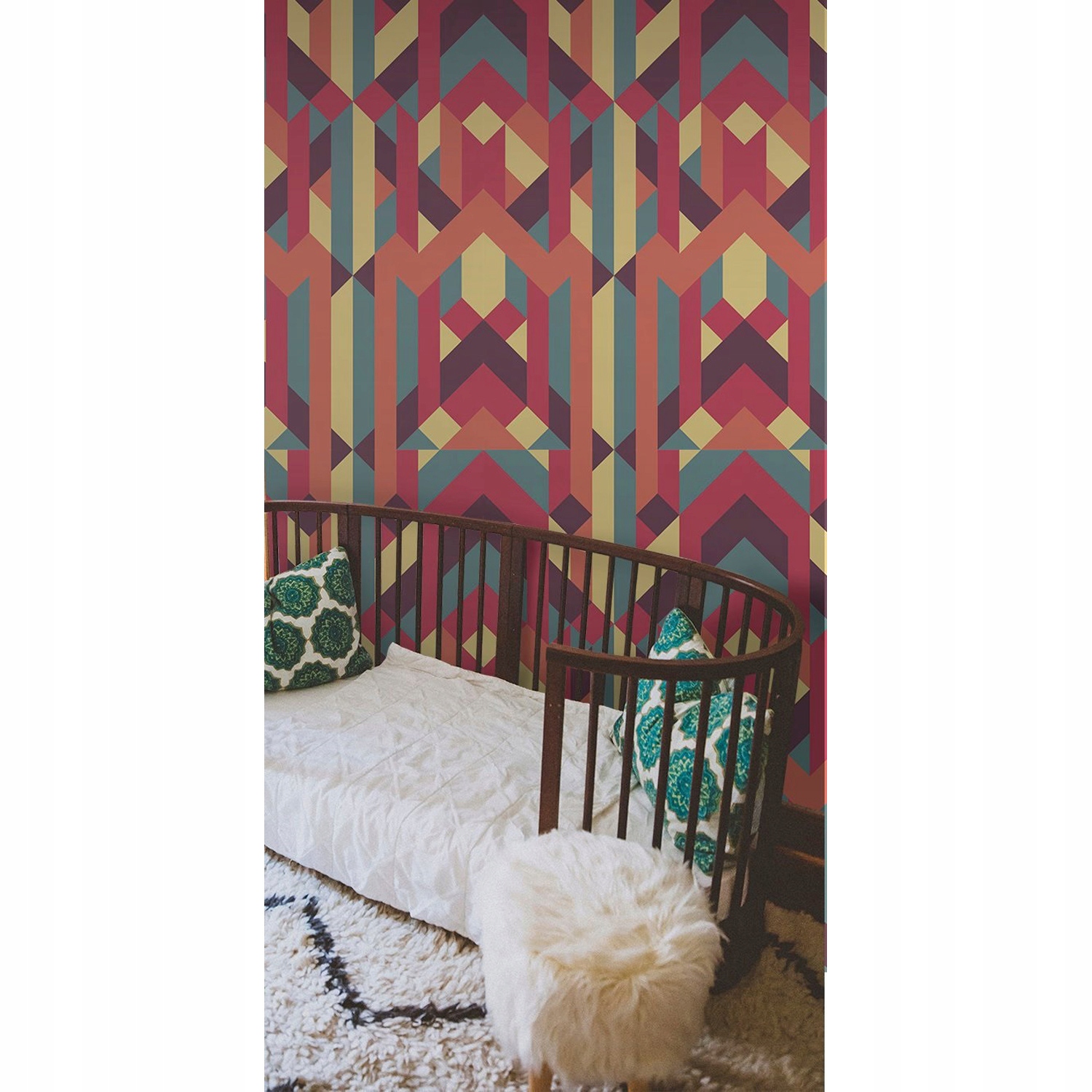 

Samoprzylepna fototapeta Retro wzór 208x146 cm