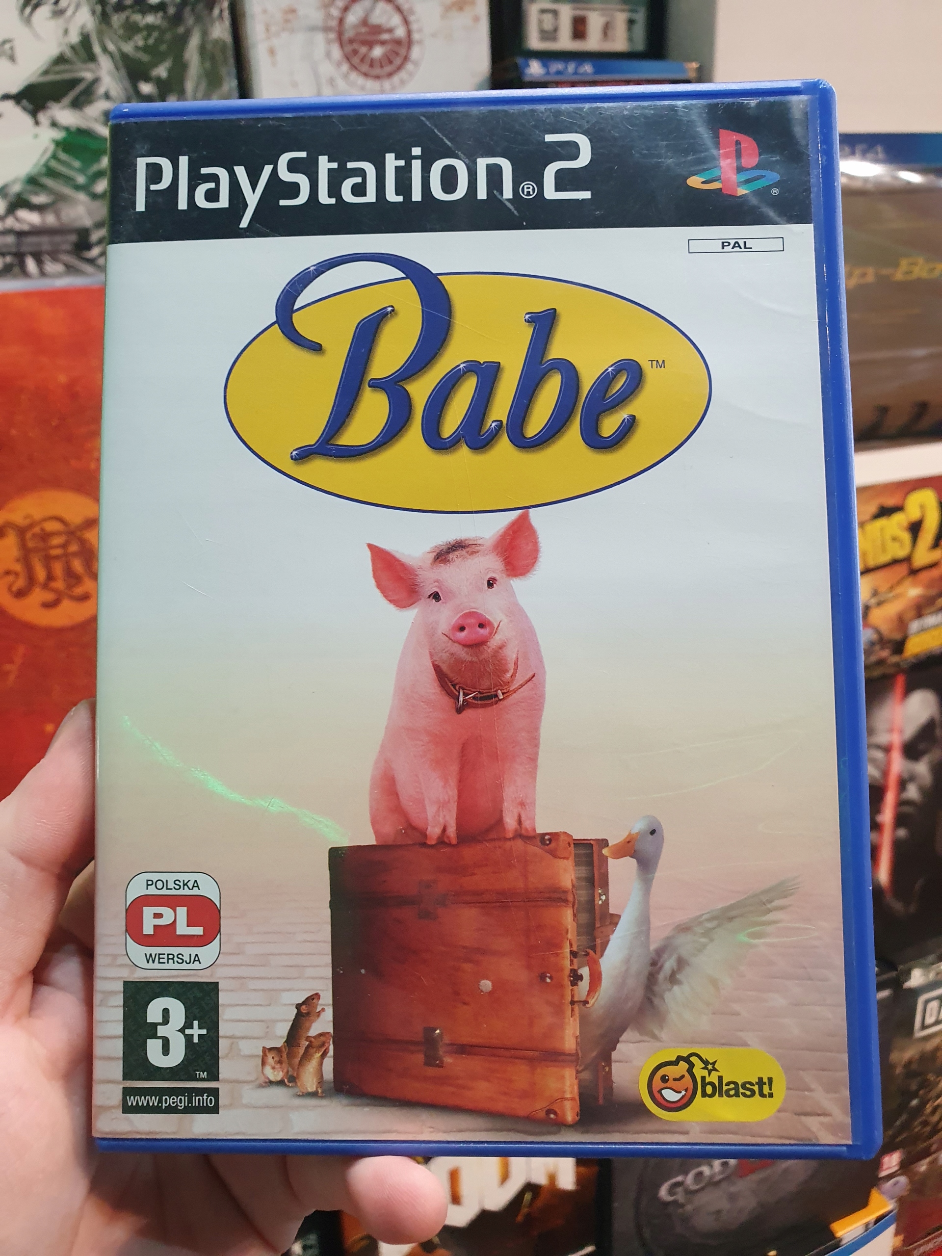 ŚWINKA BABE PS2 PL DUBBING POLSKA OKŁADKA STAN BDB Platforma Sony PlayStation 2 (PS2)