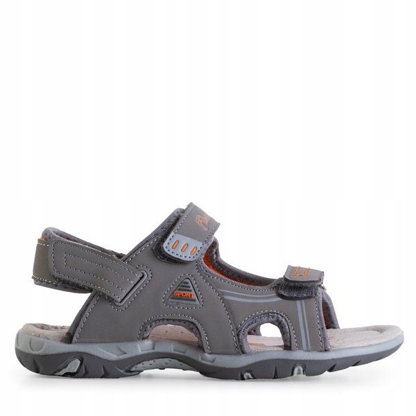 

Monekin Szare Chłopięce Sandały Na Rzepy 32