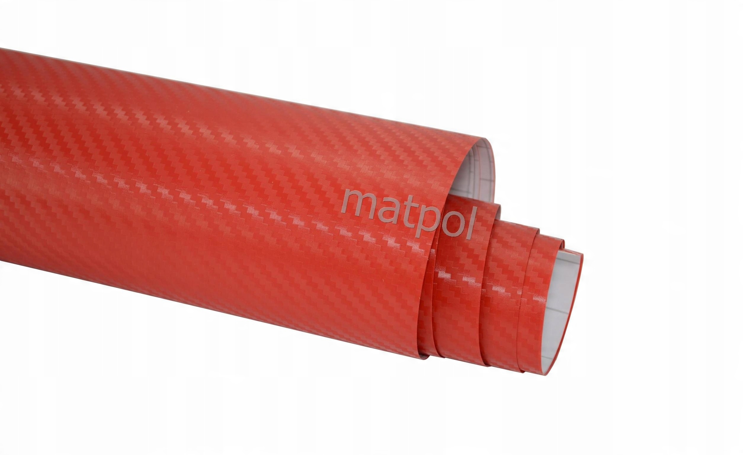 

Folia Carbon 3D Czerwona 50 x152 cm Okleina Karbon