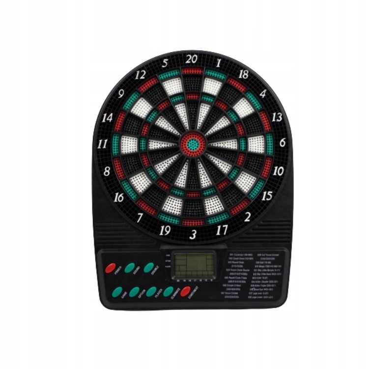DART ELEKTRONICZNY TARCZA Z RZUTKAMI 26x20 cm Marka Sport