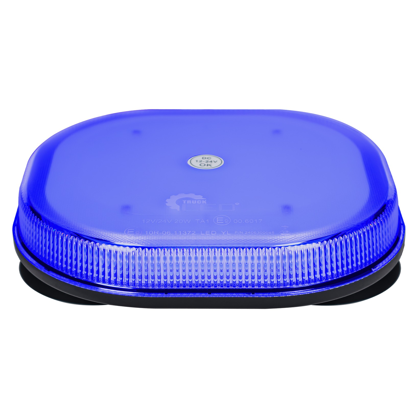 Výstražný Led paprsek modrý 2 záblesky magnet 200x180 mm 1,5 W R65 R10 IP67