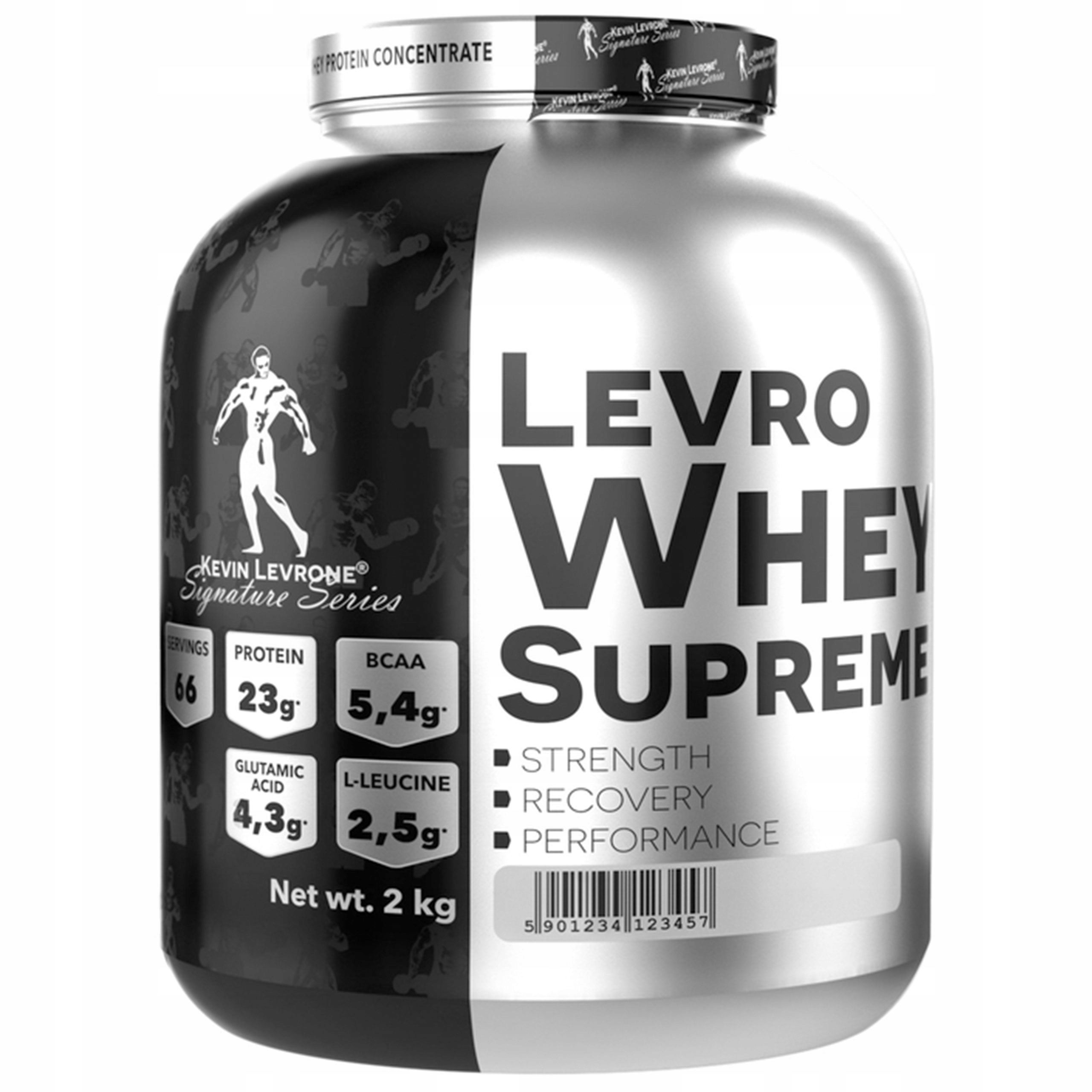 Kevin Levrone Whey Supreme ODŻYWKA BIAŁKOWA SIŁA — 4