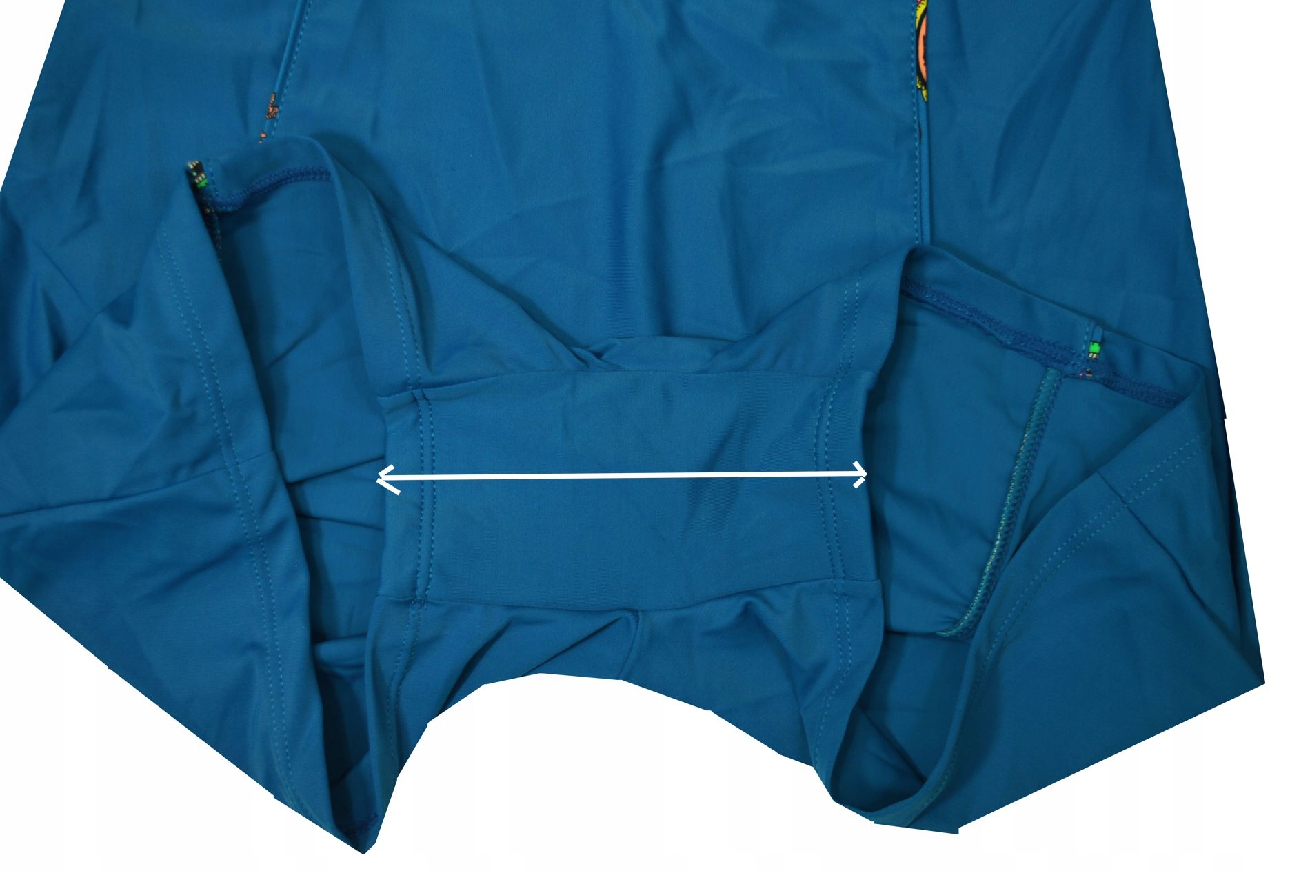 Strój jednoczęściowy spodenkowy roz 46/48 Kolor niebieski