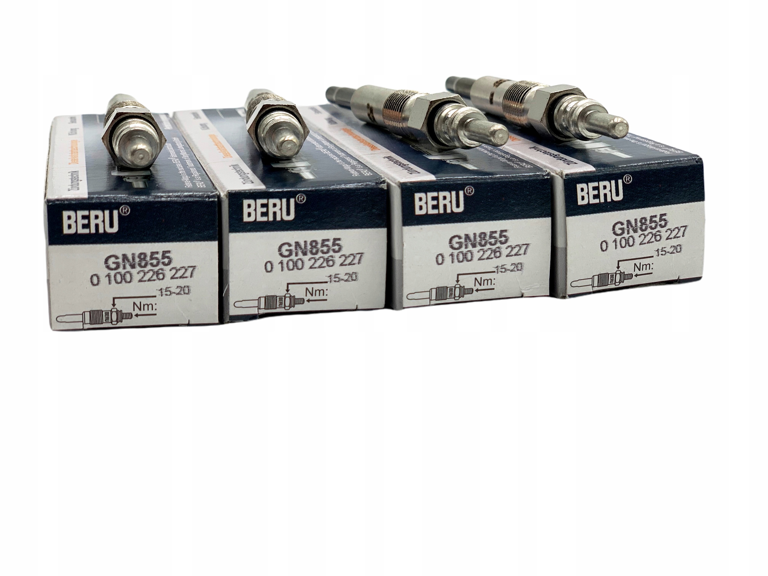 4X ŚWIECA ŻAROWA VW GOLF IV PASSAT B5 1.9 TDI Długość całkowita 92 mm