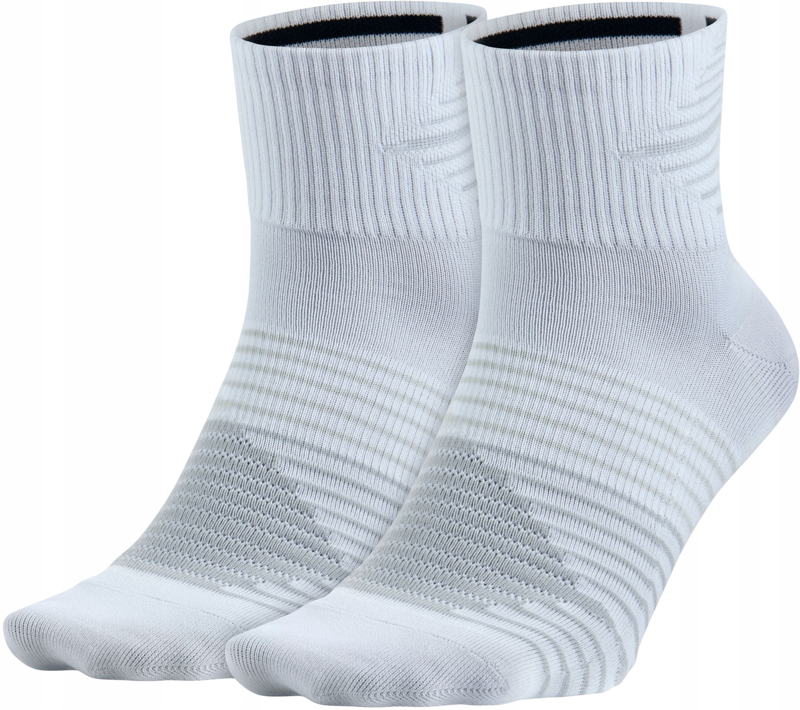 Skarpety Nike Dri-FIT Lightweight Quarter Running Sock, 2 pary, rozmiar XL