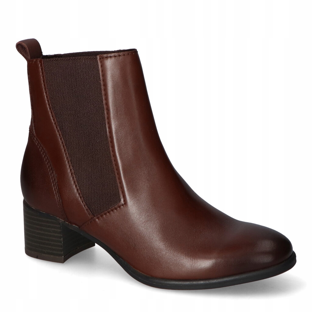 Kotníkové Boty Marco Tozzi 2-25306-41/361 Kávové lico 38