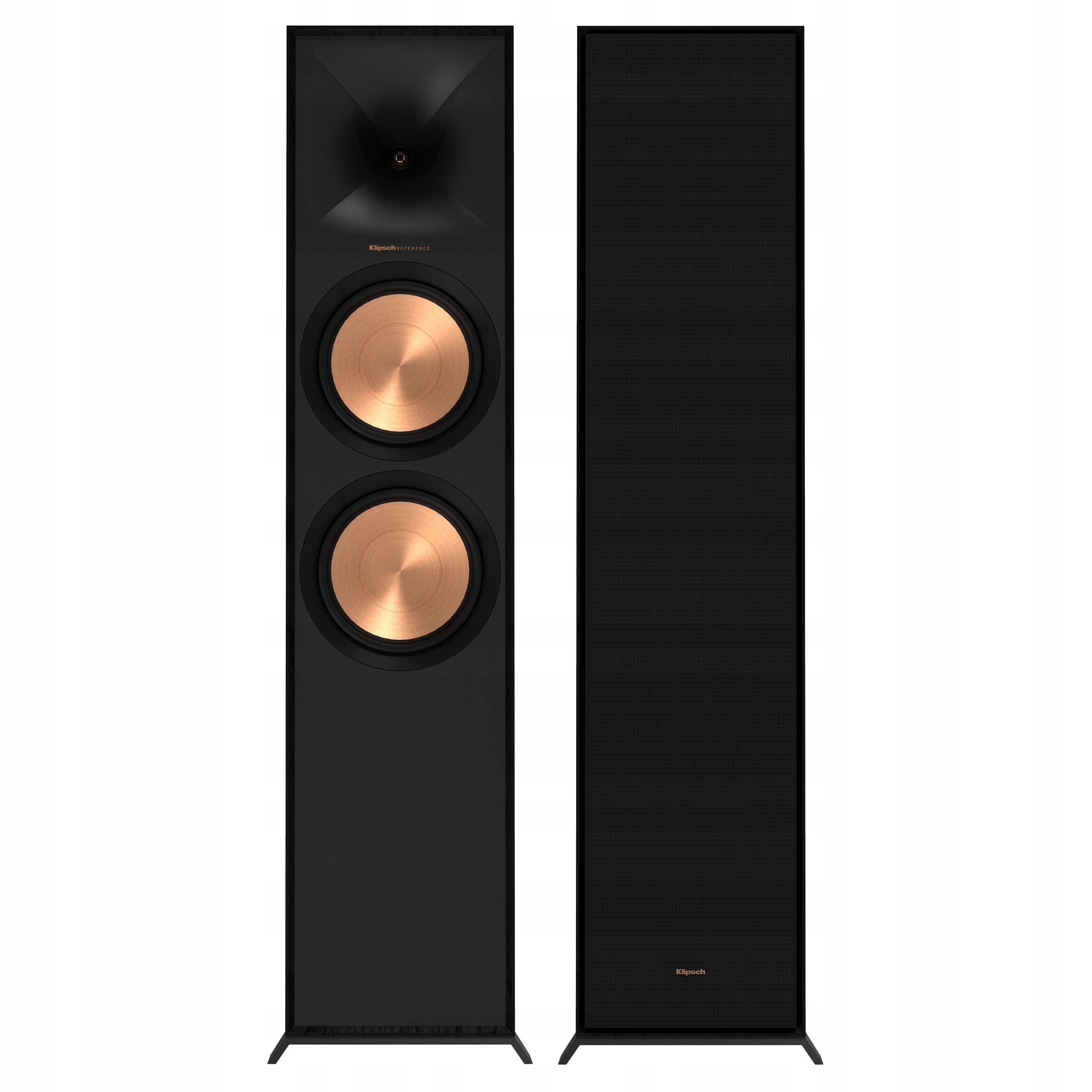 KLIPSCH REFERENCE R-800F KOLUMNY PODŁOGOWE NOWOŚĆ Konstrukcja bass-reflex dwudrożne