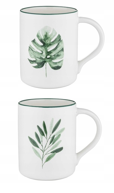 

Kubek porcelanowy monstera 410ml Jungle Florina