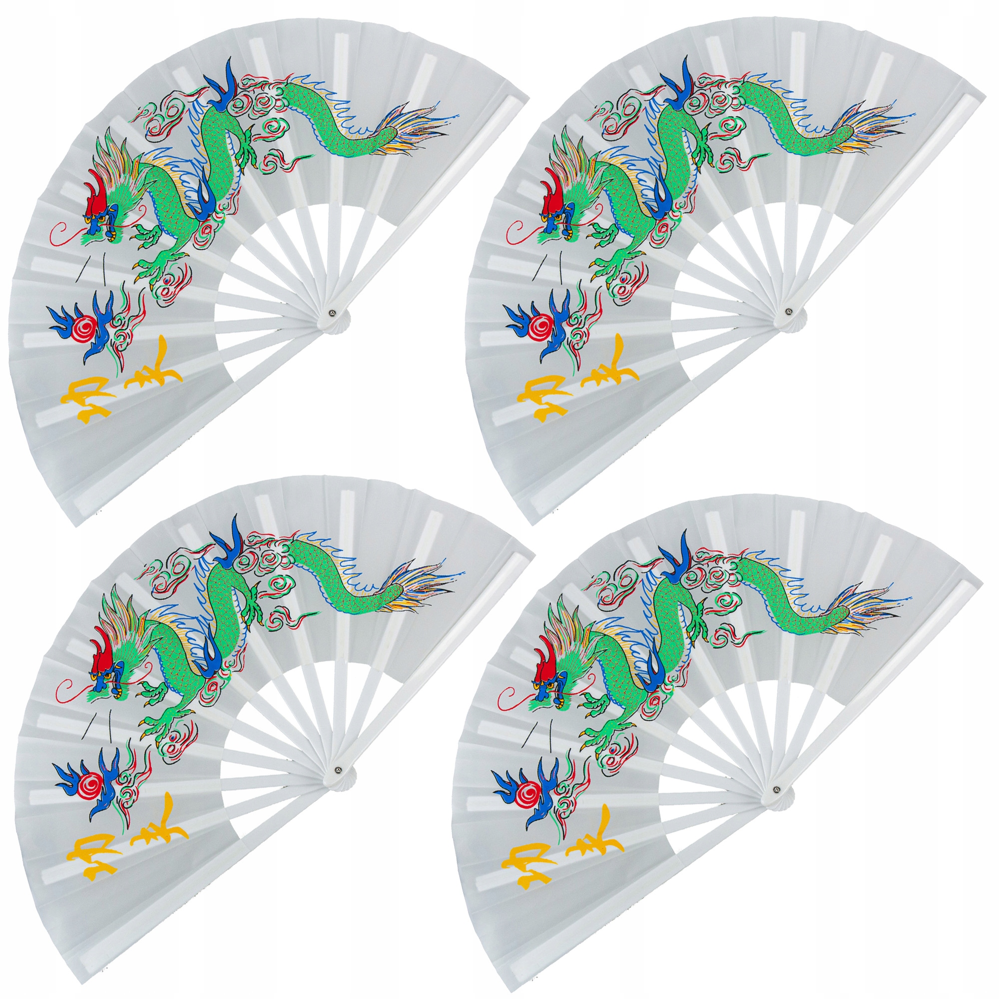 4 Vějíř 33x64 cm, stabilní pro tanec, sport