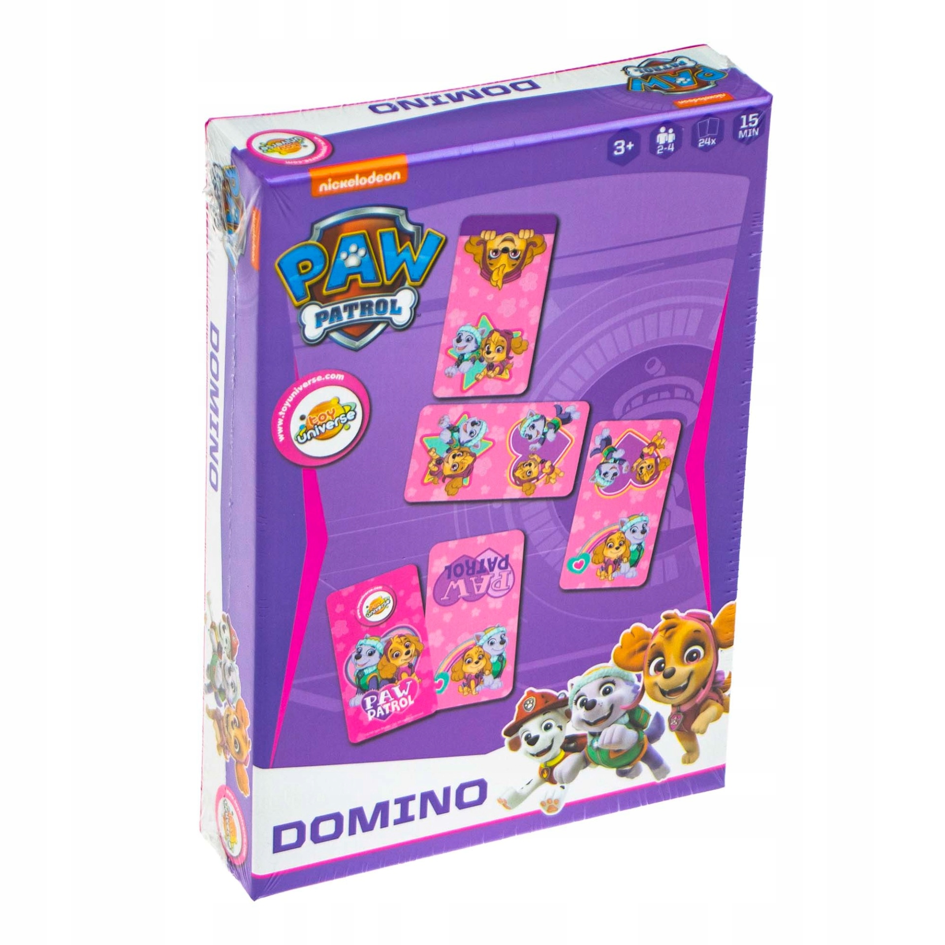 

Gra Domino Psi Patrol Układanka Logiczna Zabawka