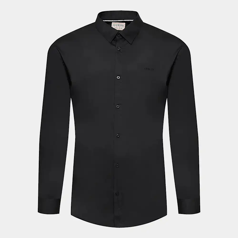 Černá pánská košile Guess Slim Fit L