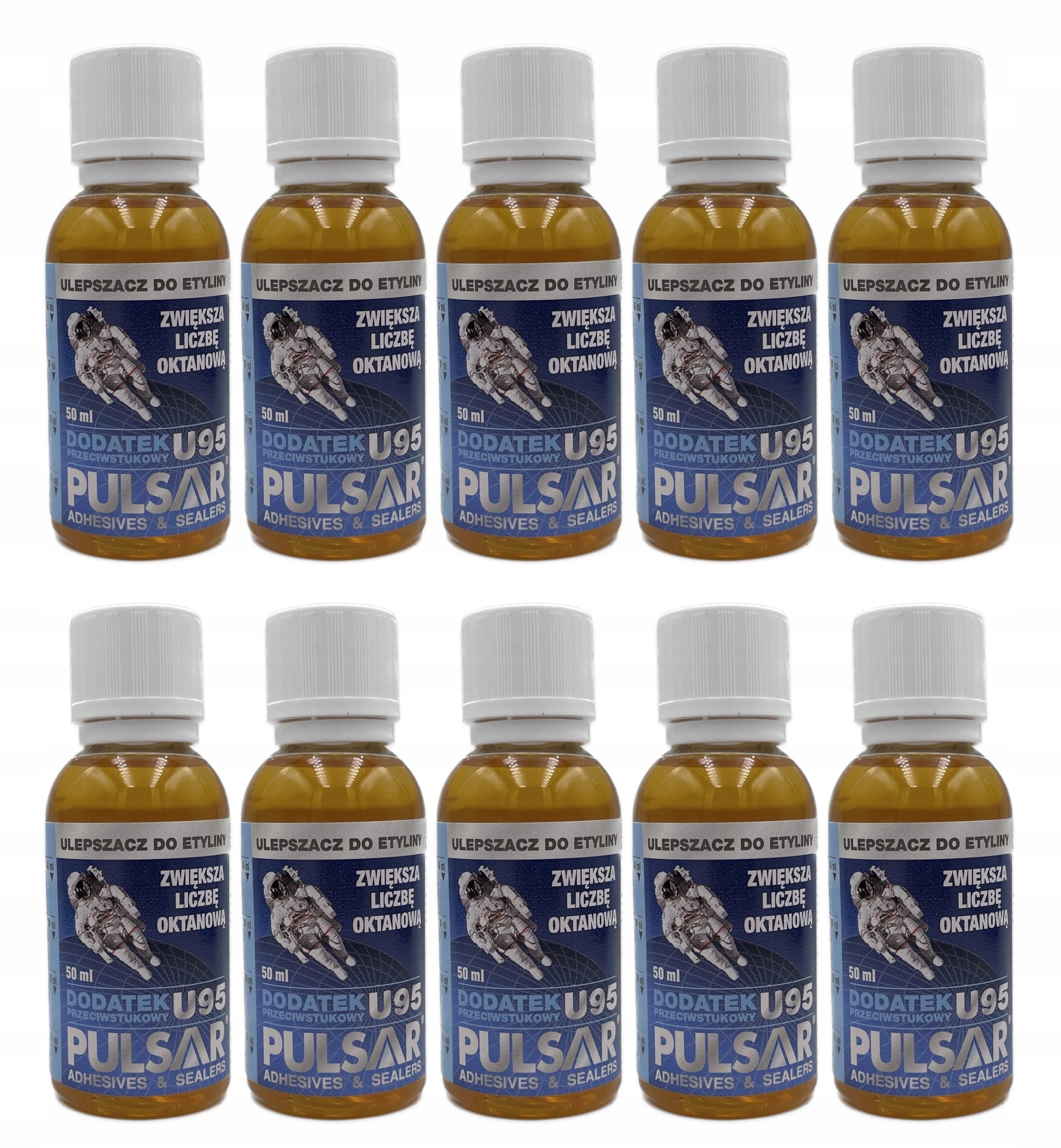 Pulsar Dodatek Do Benzyny Etyliny U-95 50ml 10szt.