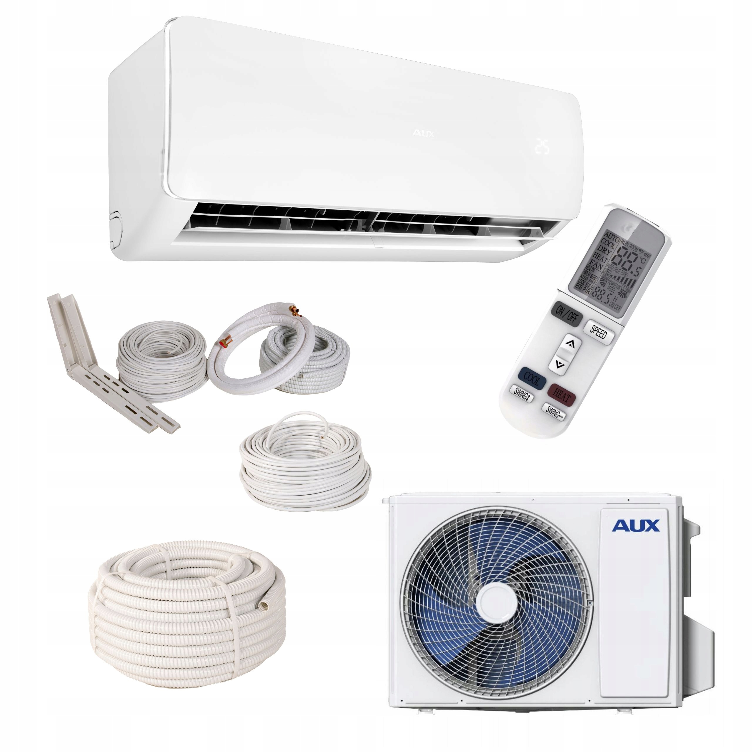 Klimatyzator AUX FREEDOM 3,5 kw Zestaw Montaż