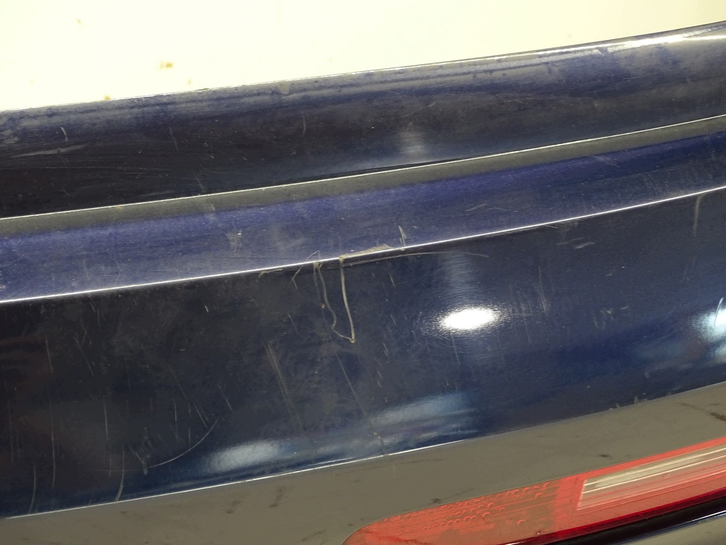 bumper rear part rear AUDI Q7 4L LIFT S-LINE PDC