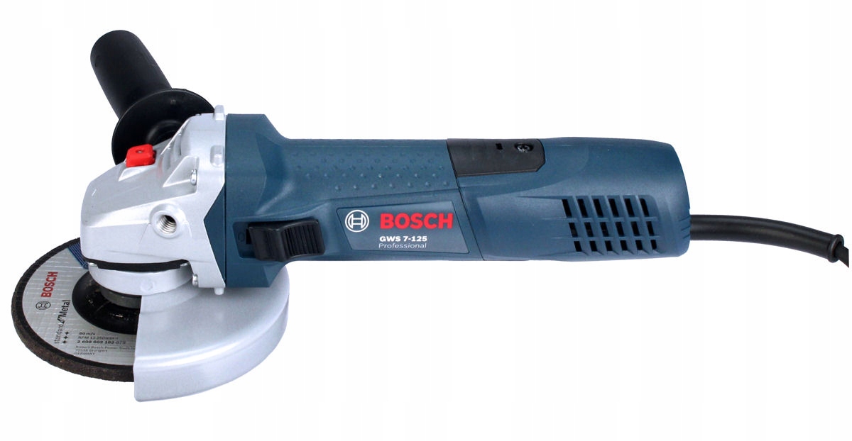 SZLIFIERKA KĄTOWA 720W 125mm GWS 7-125 RSP BOSCH Rodzaj szlifierka kątowa