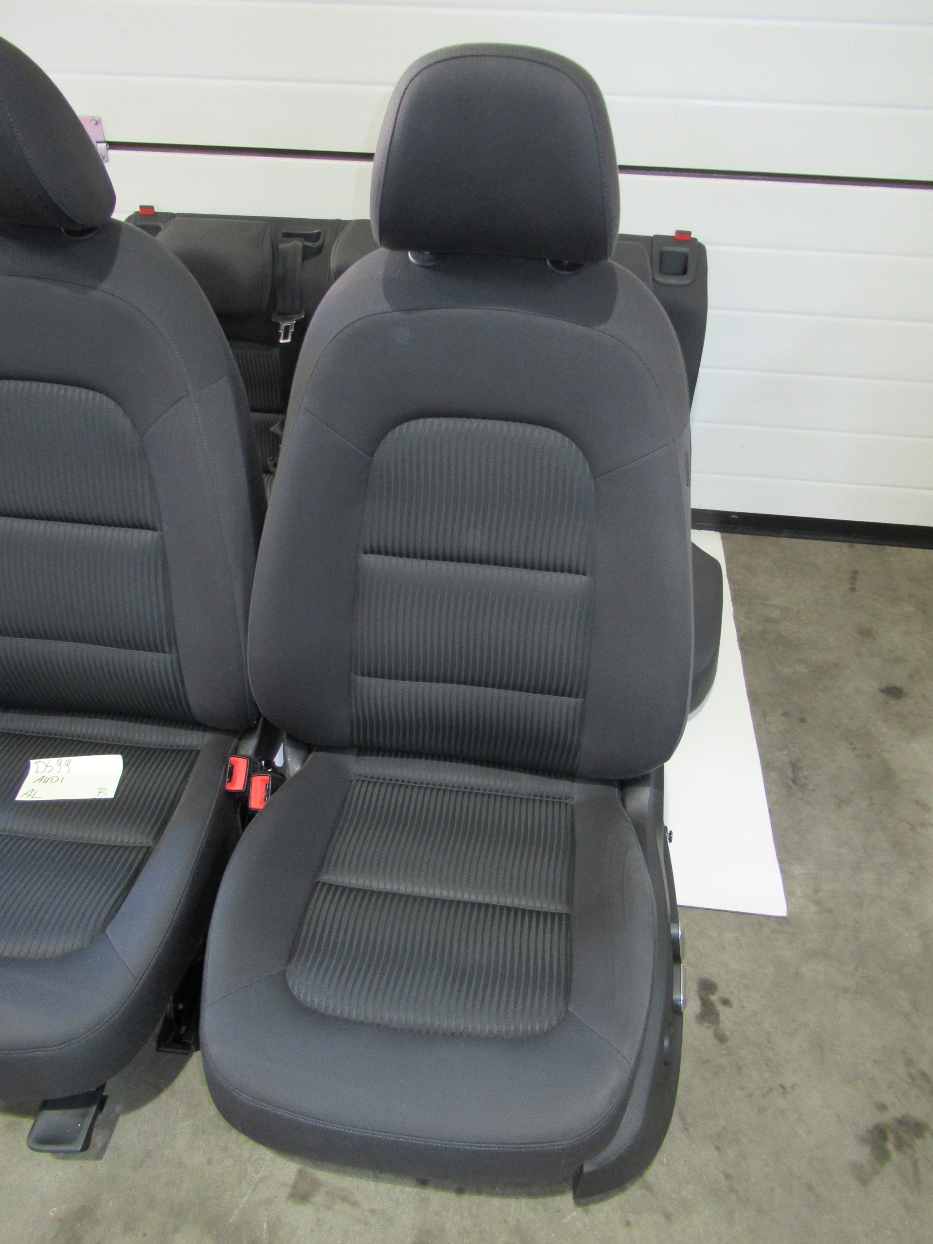 AUDI A4 B8 8K SIÈGE WELUR KOMPLET