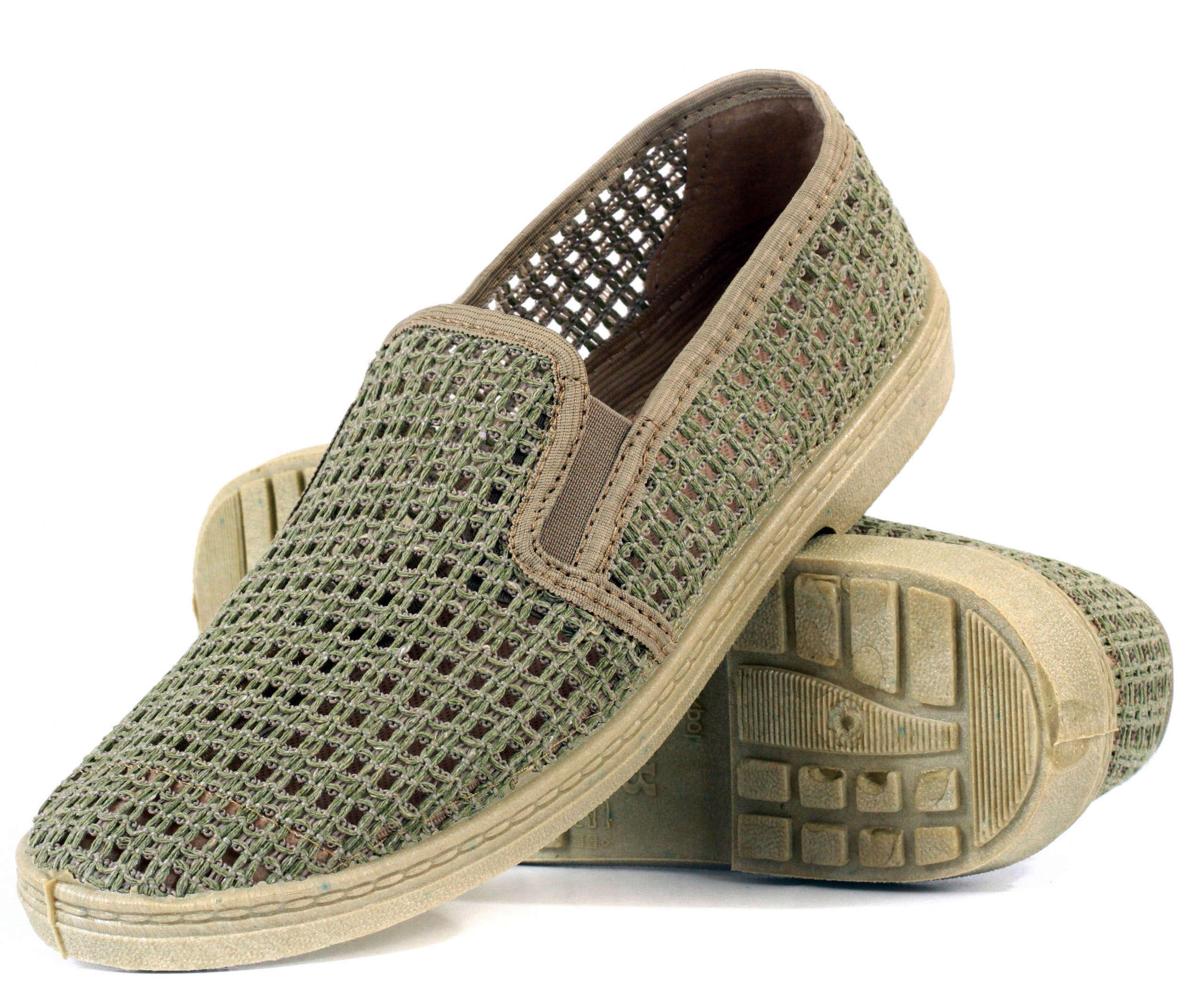 

Buty sportowe z siatki Tenisówki wsuwane męskie