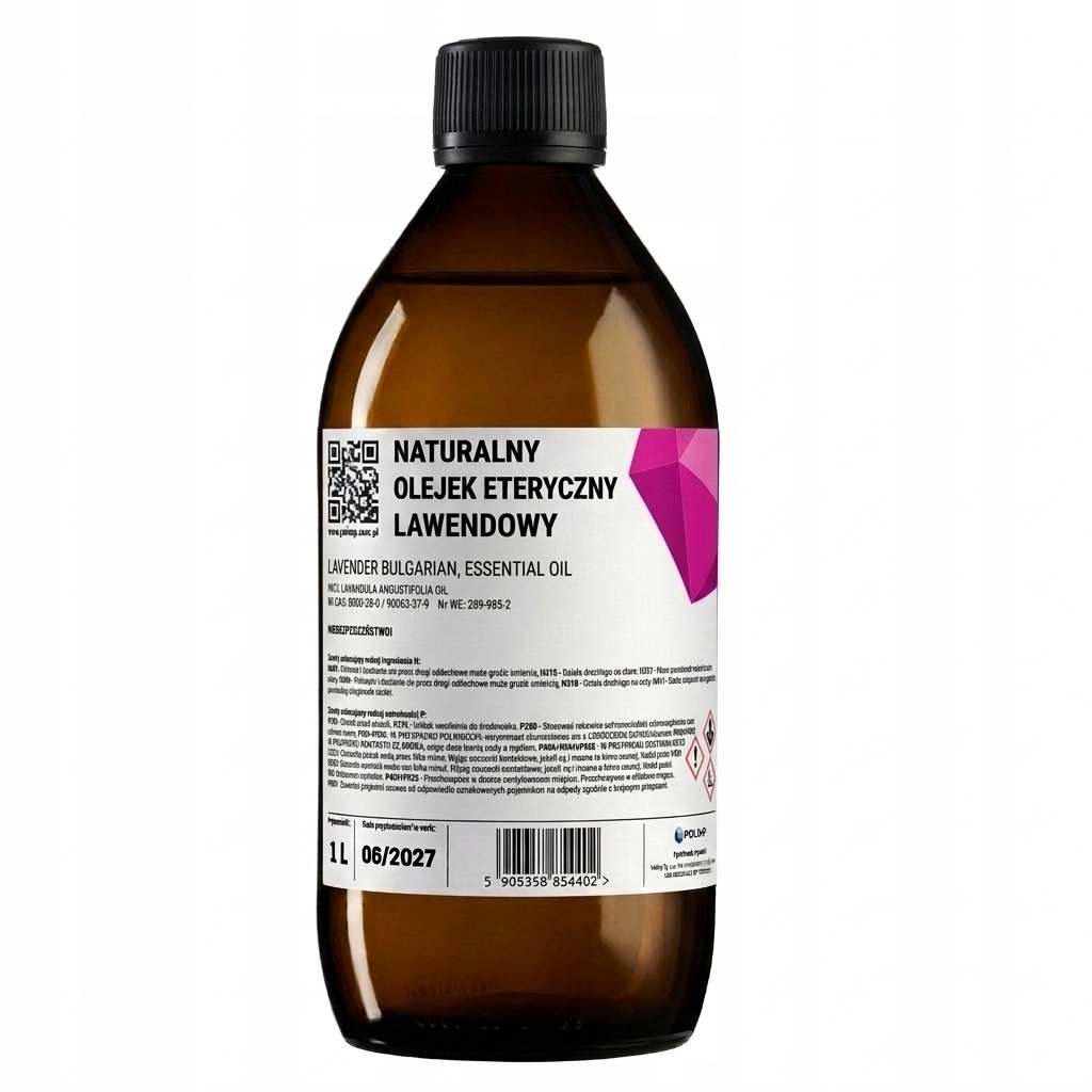 Olejek eteryczny lawendowy 1000 ml naturalny Polimp