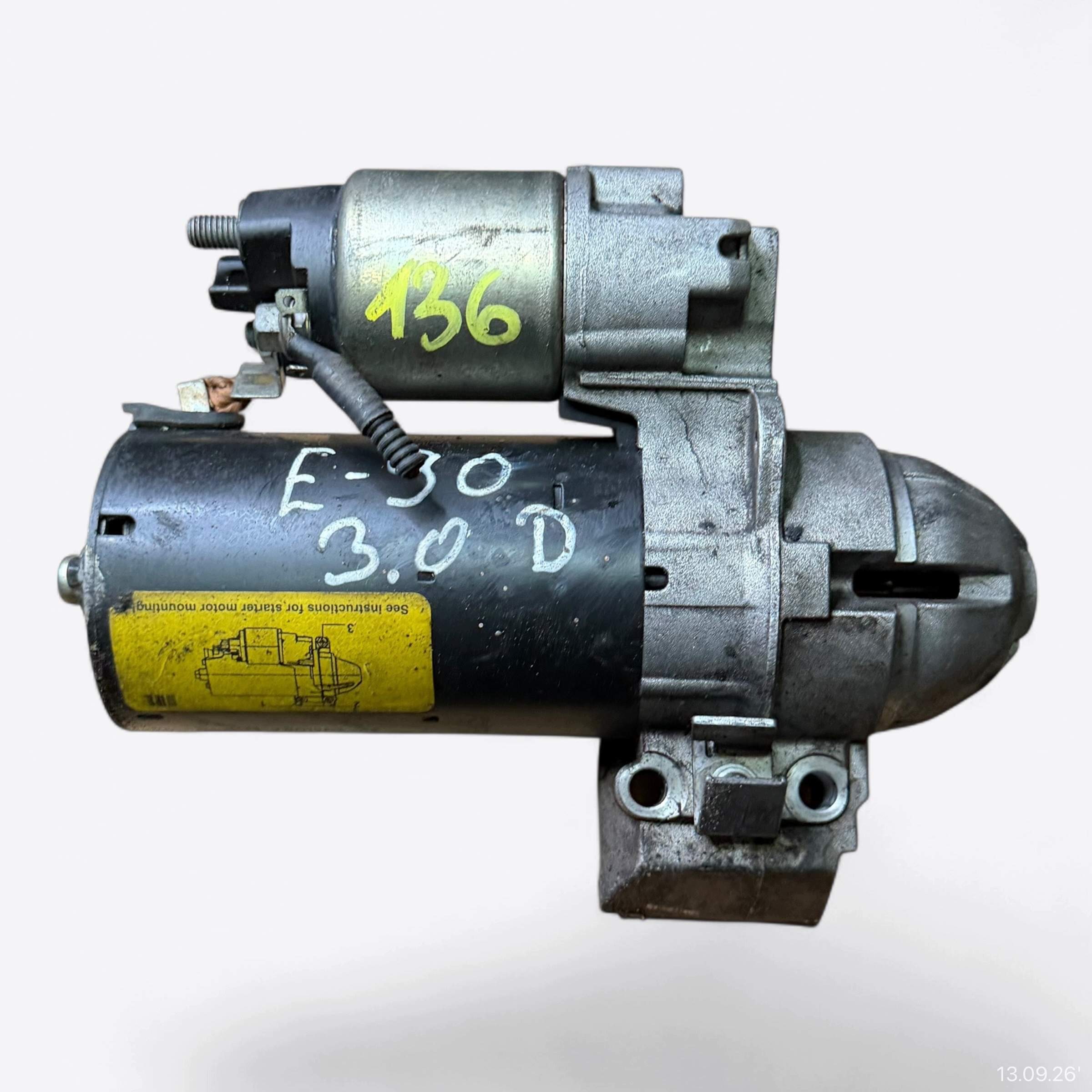 starter STARTER original BMW X3 F25 7801203