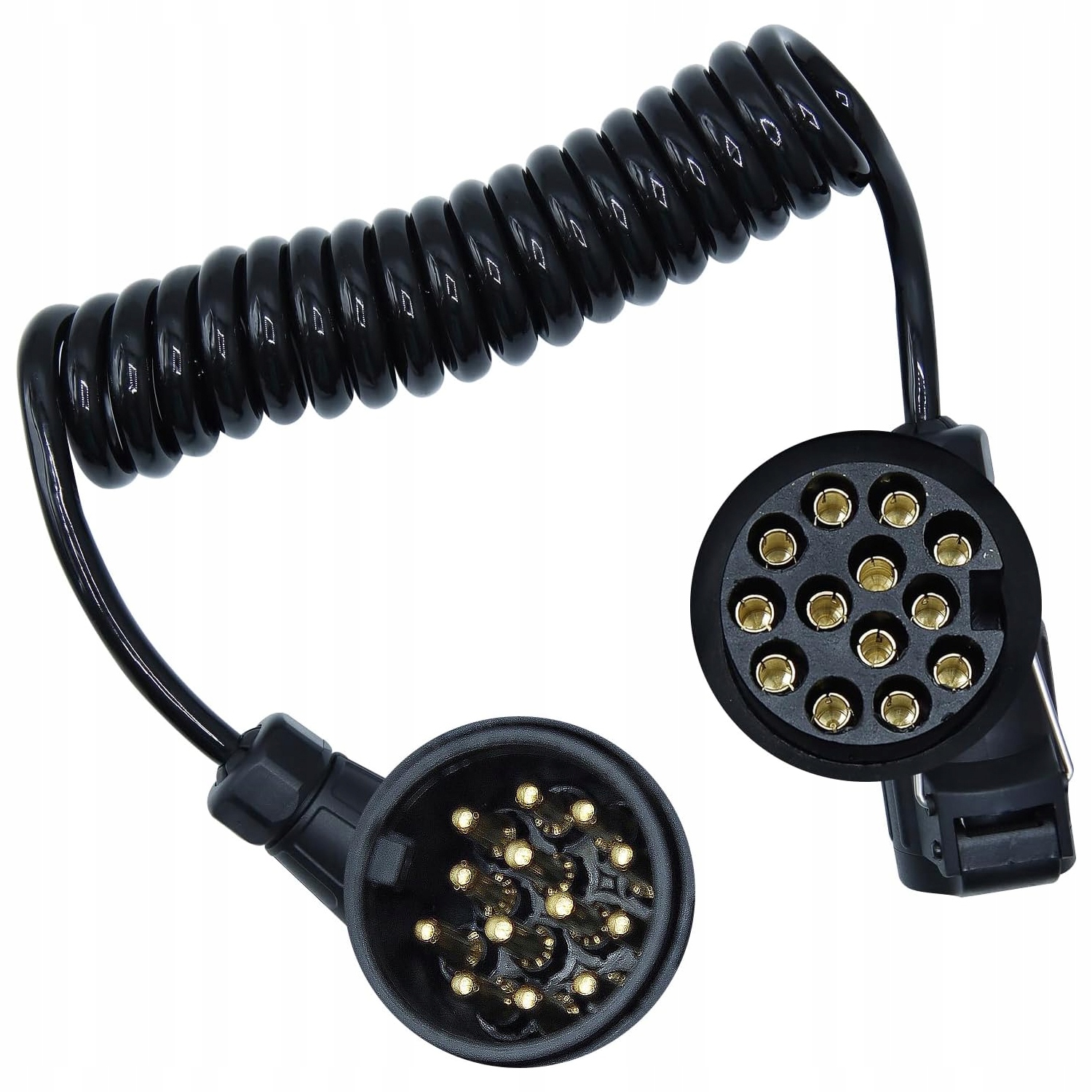 Przewód Elektryczny Do Przyczepki kabel spiralny Przedłużaz 13PIN 1M