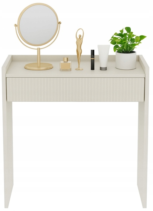 Toaletka konzola Nuvia Stand 75 kašmír Ryfle zásuvka na líčenie