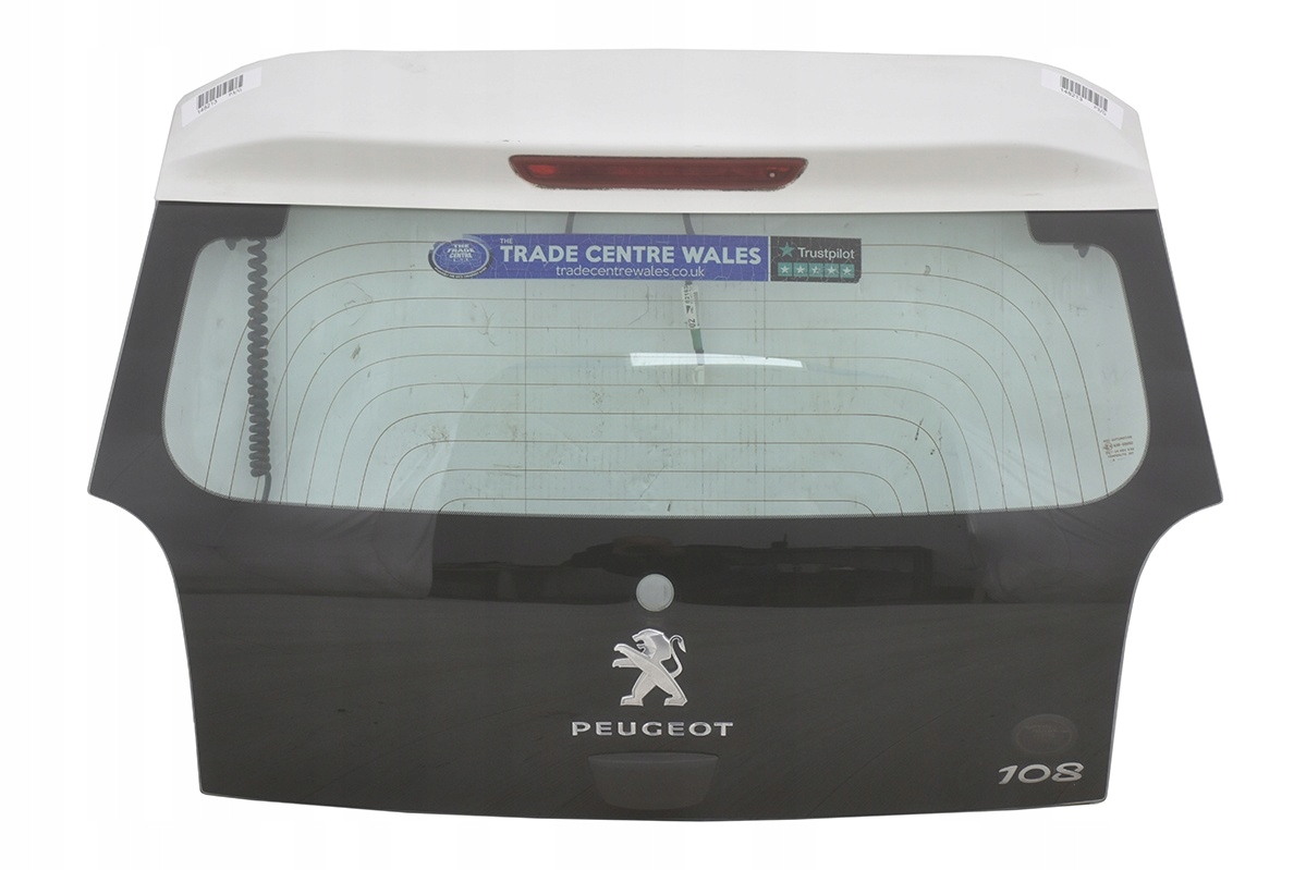 trunk door window rear * rear part PEUGEOT 108