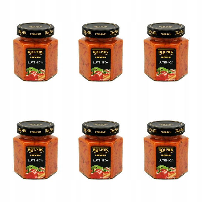 Lutenica paprikovo-rajčatová pasta 310 g Rolnik X6