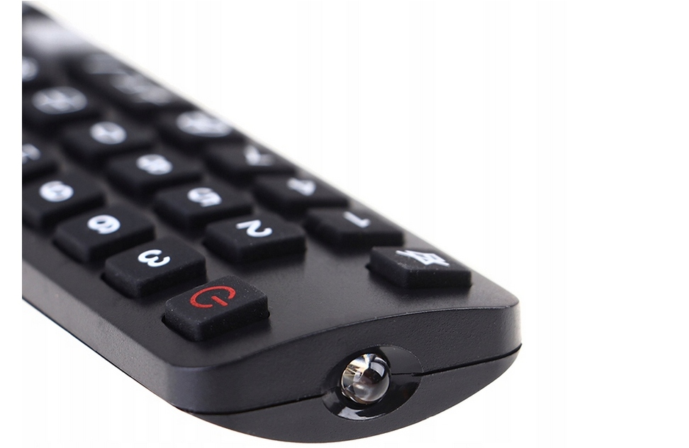 PILOT TV THOMSON TCL LED RC802N SMART TV NETFLIX Kolor dominujący czarny