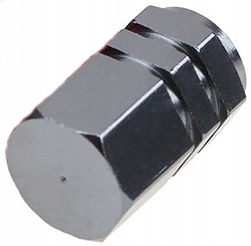 NAKRĘTKI ALUMINIOWE na WENTYLE GRAFITOWE- zaworki Producent Inny