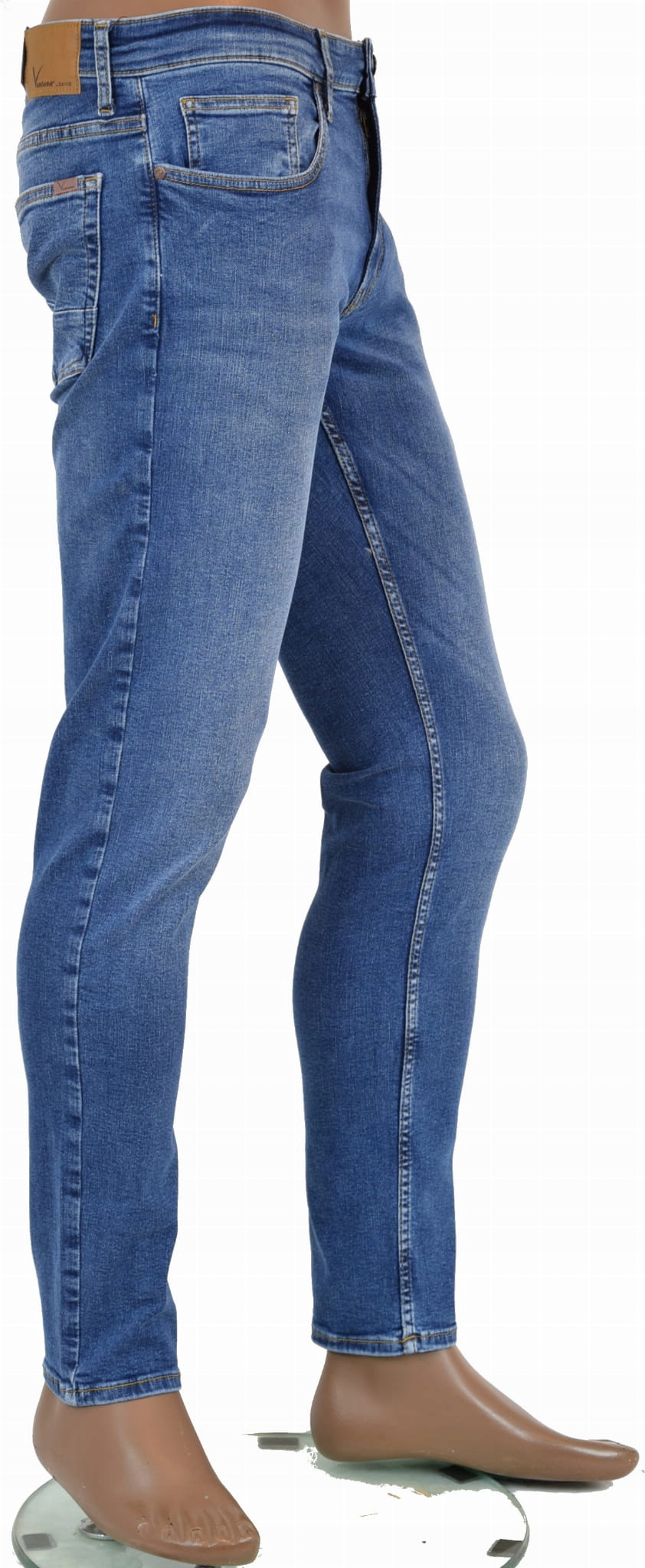 Pánské Džíny Ventana 985-034 Slim Fit Premium Quality! Modré VEL.40/32