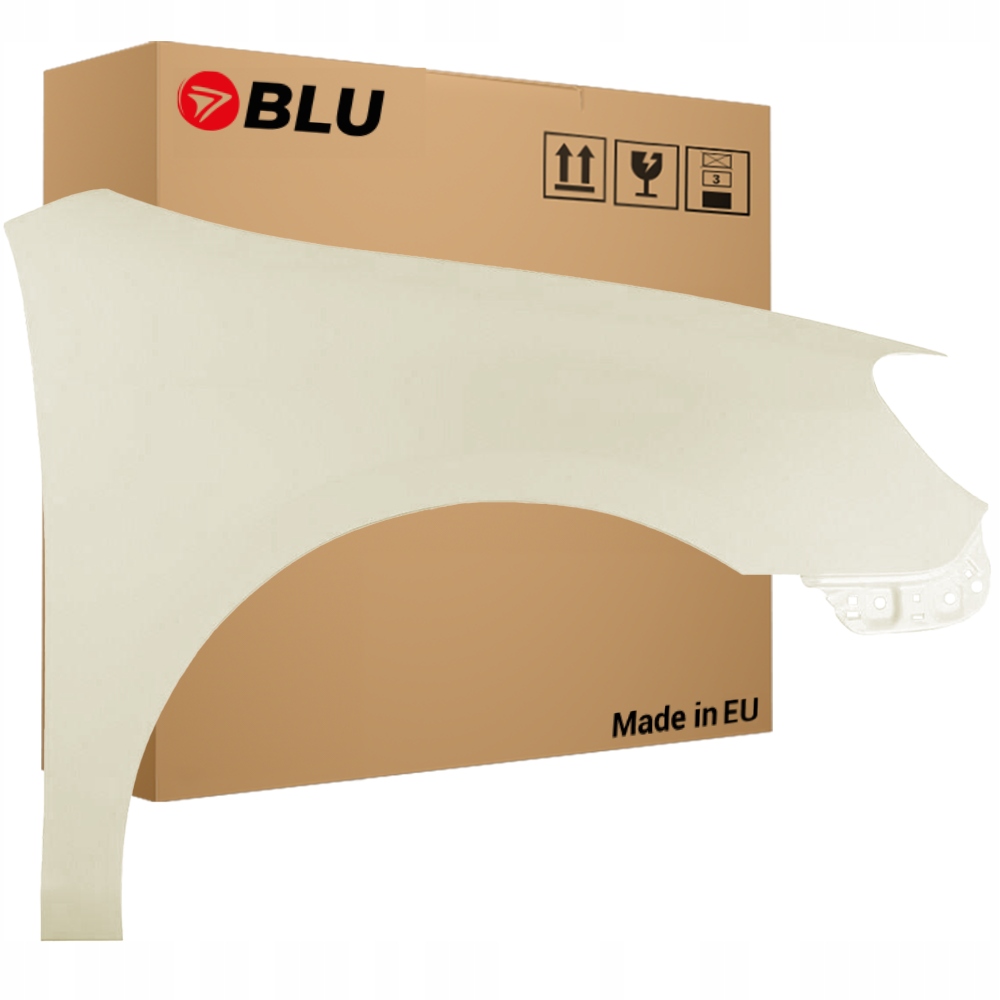 Blu Blatník Vw Golf VI 6 LR7L pravý stříbrný 08-16 přední hatchback