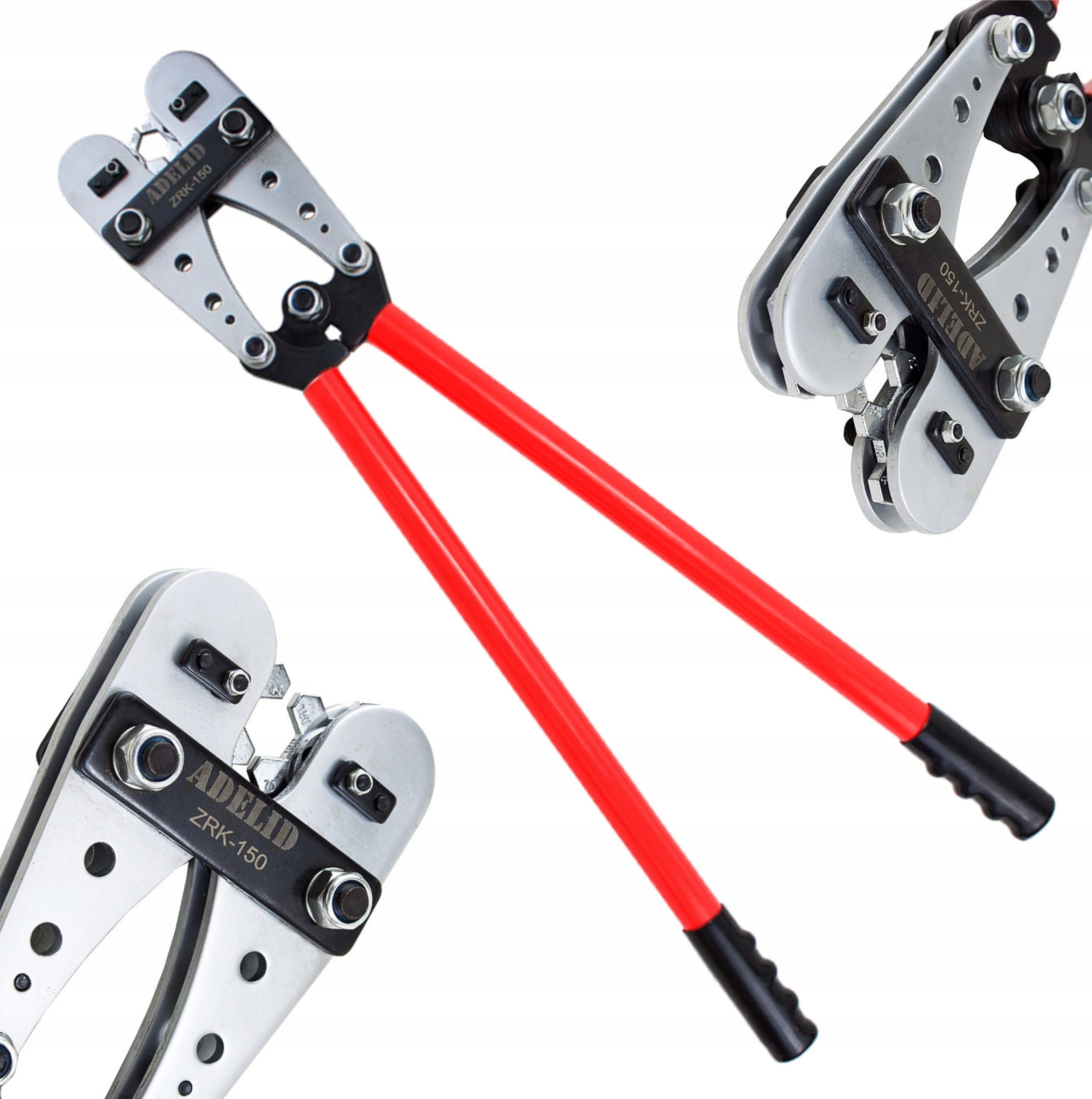 ZACISKARKA PRASKA DO KABLI TULEJEK KOŃCÓWEK 25-150