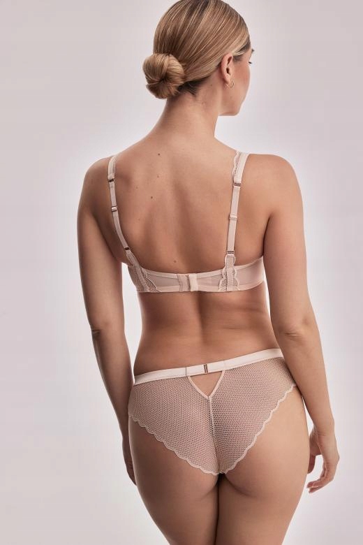Biustonosz Chita M Bralette Braletka 75C beż Marka Alles