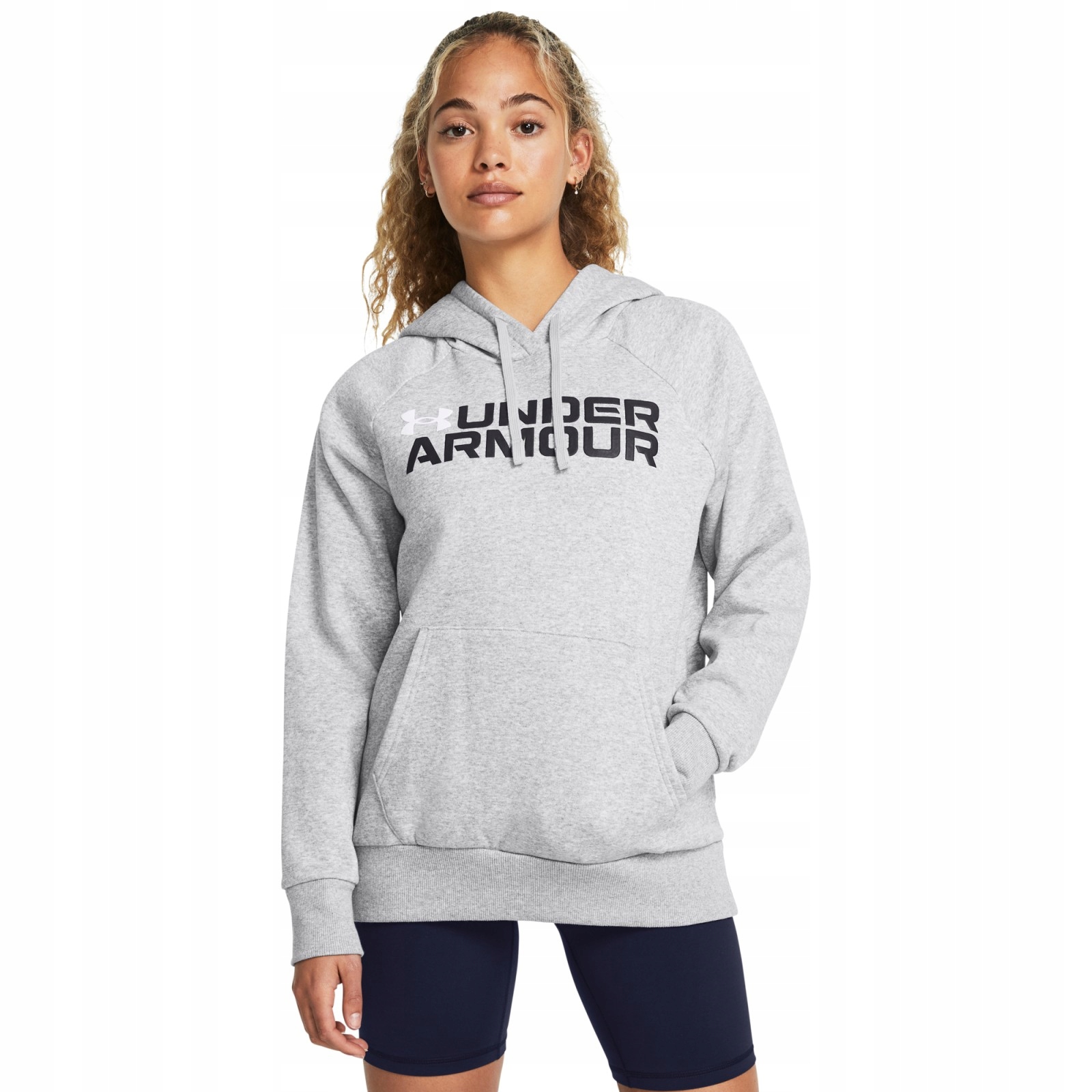 Dámská mikina Under Armour Rival Fleece Wordmark Hoodie