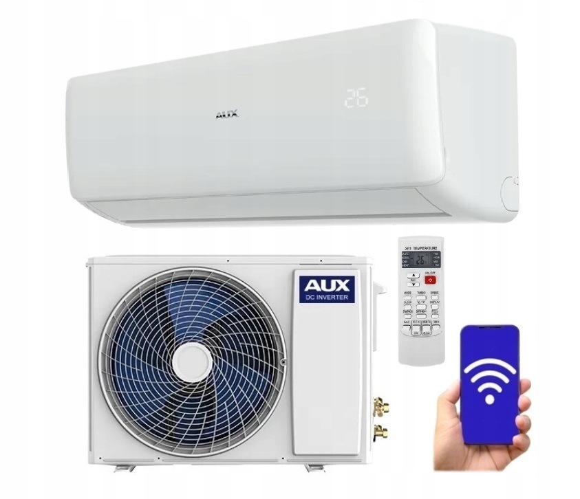 Klimatyzator ścienny Aux Freedom 3,5kW WiFi Pl/cz klimatyzator