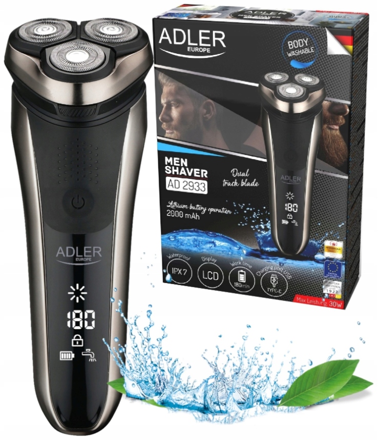 Holicí Strojek Bezdrátový LCD Zastřihovač