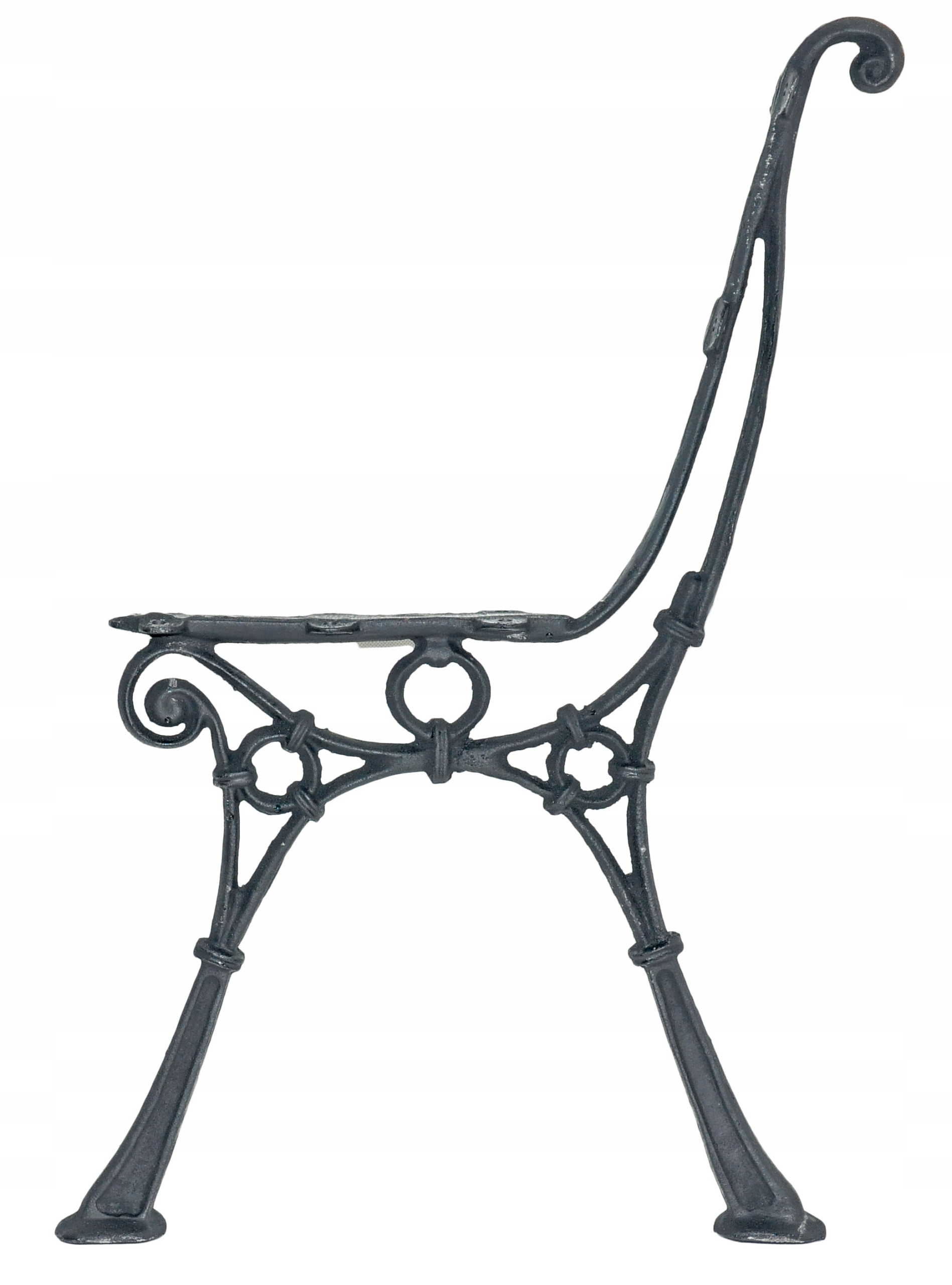 Noga do ławki żeliwna bez podłokietnika retro