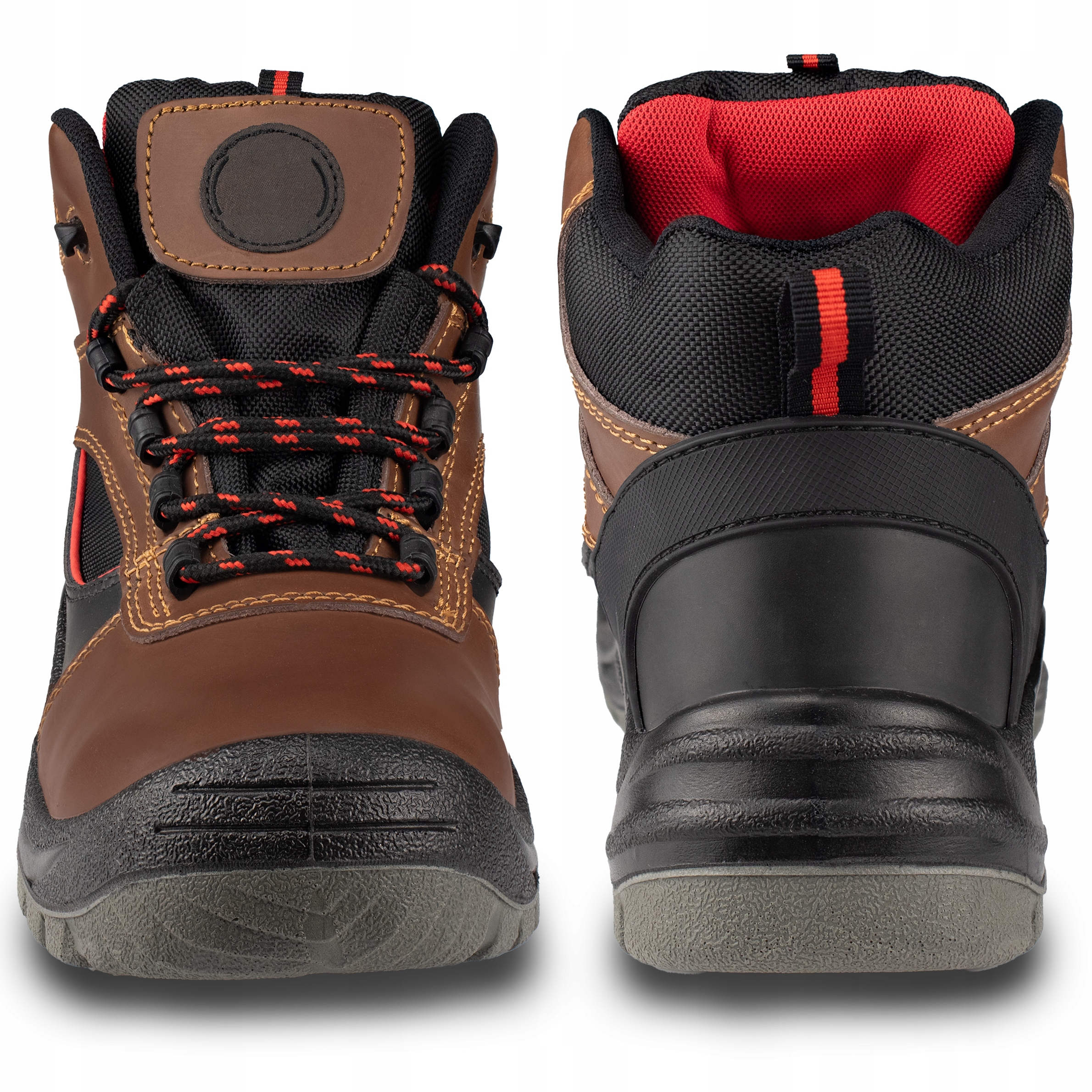 BUTY ROBOCZE męskie TRZEWIKI ROBOCZE OBUWIE OCHRONNE skórzane BEZ PODNOSKA Rodzaj buta trzewiki