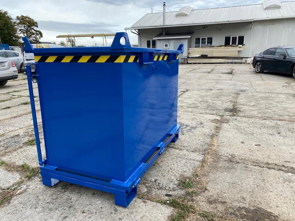 Kontener z otwieranym dnem PMDB 2000 L Wysokość produktu 129.4 cm