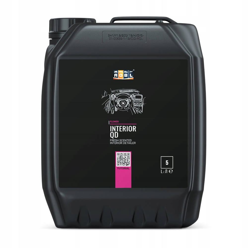 ADBL INTERIOR QD ЖИДКОСТЬ ДЛЯ ОЧИСТКИ САЛОНА 5Л