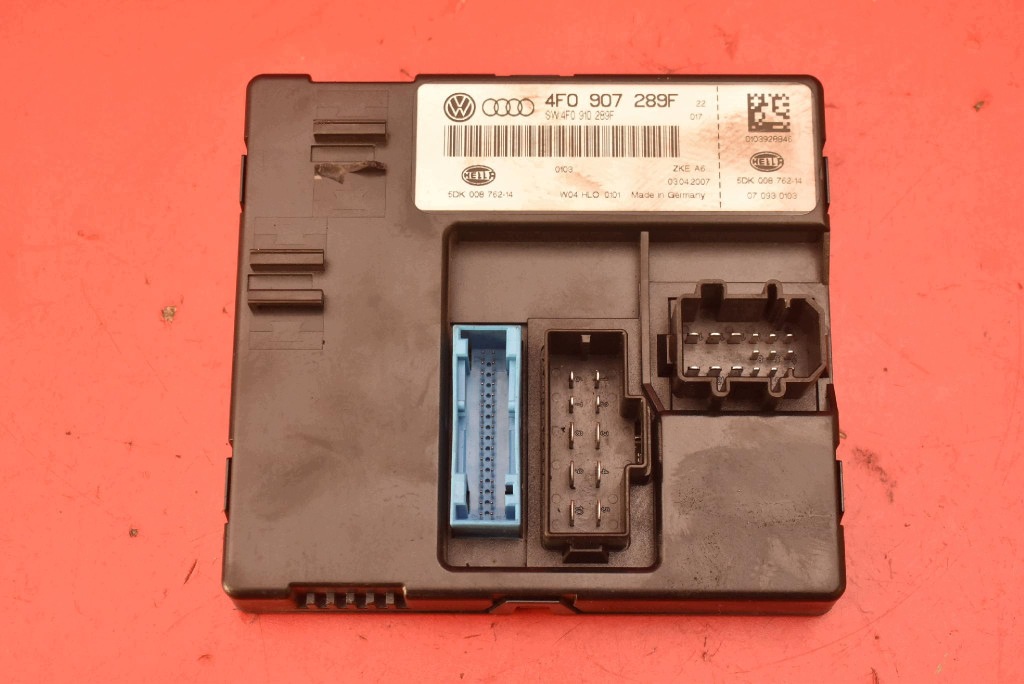 unité commande confort 4F0907289F AUDI A6 C6 2.0 TDI 140 KM 04-08