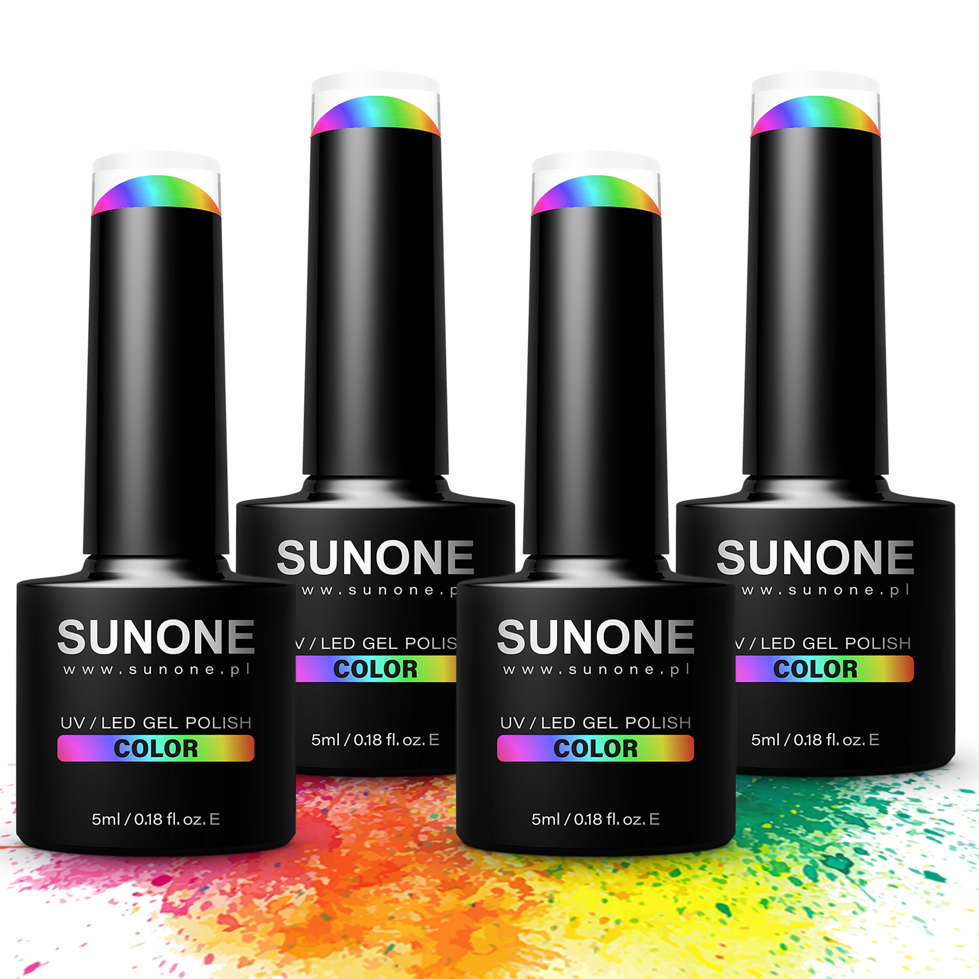 

Sunone Lakier Hybrydowy MIX Kolorów 3+1 5ml