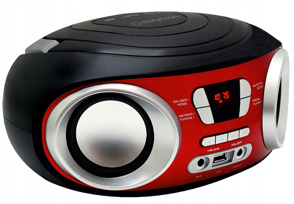 RADIO KUCHENNE BLUETOOTH BOOMBOX MANTA USB AUX FM Kod producenta MM9210BT