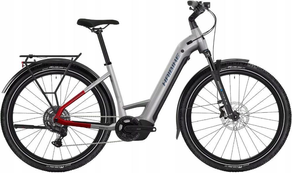 Haibike Trekking 7 Low E-Bike Szary 18 cala Bosch CX 800Wh 1x11